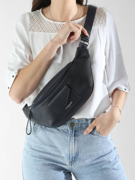 Sac Banane Lancaster Bleu maya double kba 85 vue secondaire 1