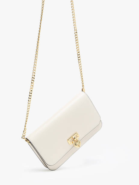 Avondtas Tanner Heart Padlock Leder Lauren ralph lauren Wit tanner 32962115 ander zicht 2