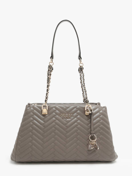 Schoudertas Eda Polyurethaan Guess Bruin eda QG950809