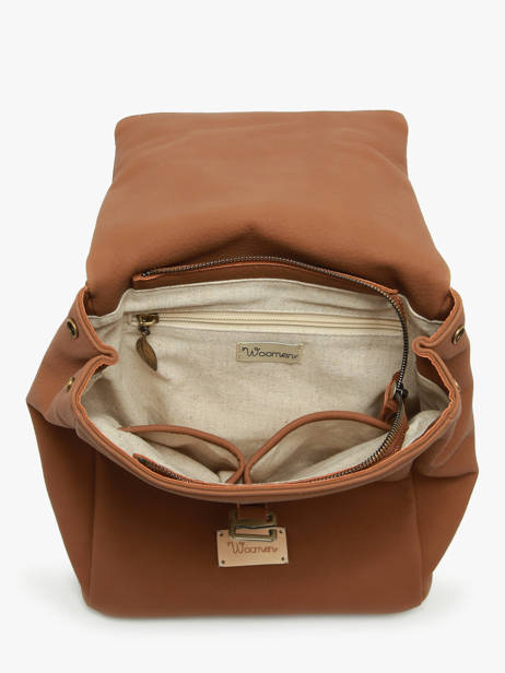 Rugzak Muscari Woomen Bruin muscari WMUS25 ander zicht 3