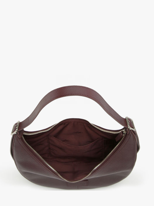 Longchamp Essential cuir Schoudertas Violet
