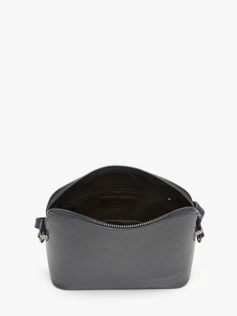 Sac BandouliÃ¨re Caviar Cuir Milano Bleu caviar CA240614 vue secondaire 3