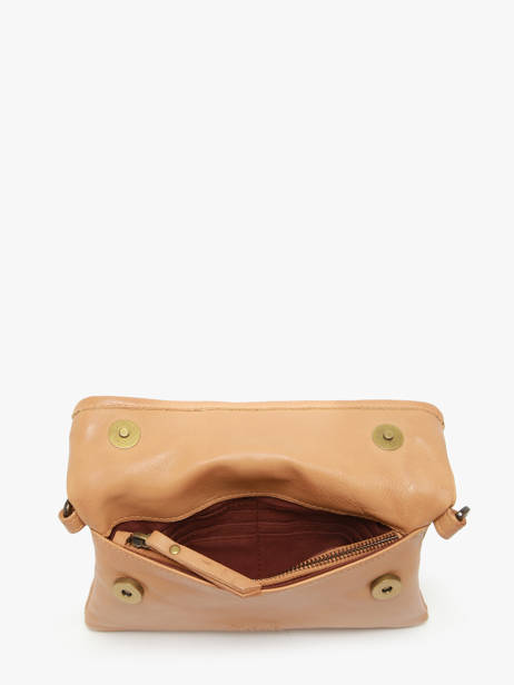 Cross Body Tas Cow Leder Basilic pepper Bruin cow BCOW75 ander zicht 4