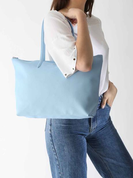 Sac Cabas L.12.12 Concept Lacoste Bleu l.12.12 concept 17WAYPGK vue secondaire 1