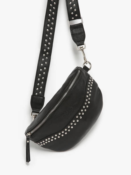 Heuptasje Leder Basilic pepper Zwart glam BGLA32 ander zicht 2