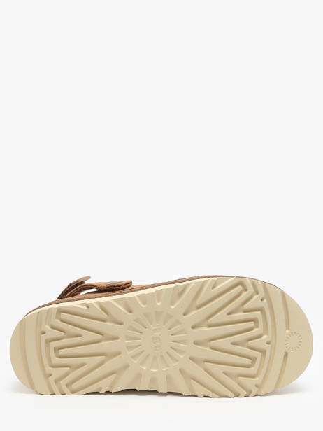 Slippers Goldenstar Clog Uit Leder Ugg Bruin women 1138252 ander zicht 4