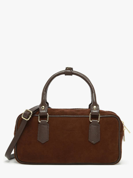 Sac Porté Main Velvet Caviar Cuir Milano Marron velvet caviar VC24112