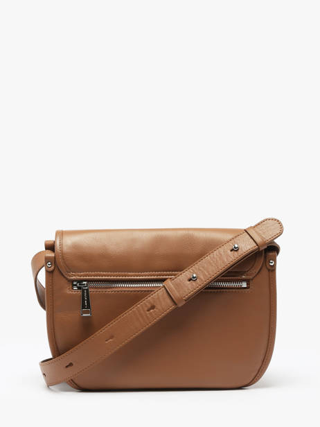 Sac Bandoulière Soft Selma Cuir Lancaster Marron soft selma 2 vue secondaire 4