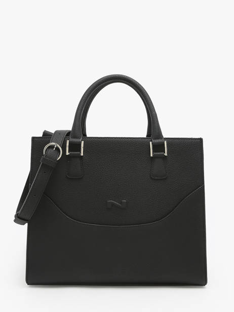 Handtas Event Leder Nathan baume Zwart event 8