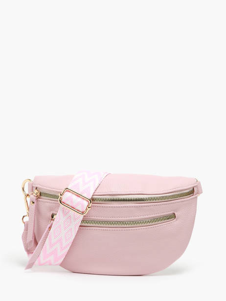Sac Banane Gallantry Rose sangle 1