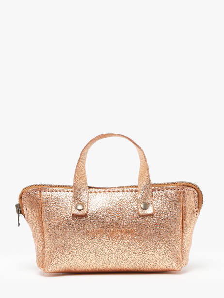 Porte-monnaie Mon Premier Cuir Paul marius Rose vintage PREMIER