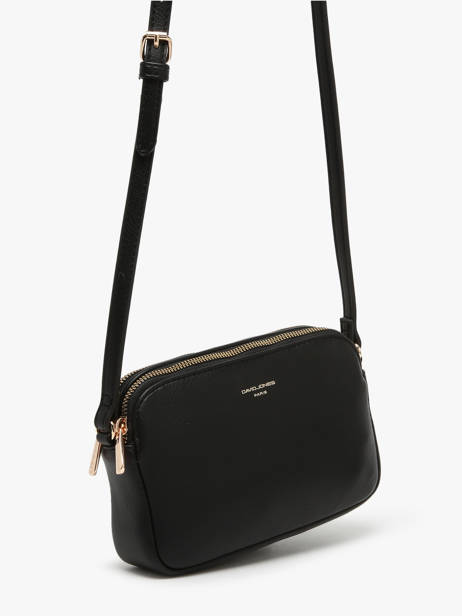 Cross Body Tas Brugge David jones Zwart brugge CM7335 ander zicht 2
