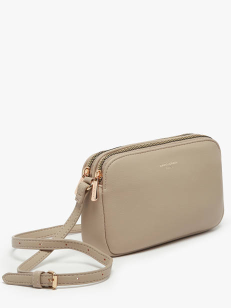 Sac Bandoulière Alpes David jones Beige alpes CM7335 vue secondaire 2