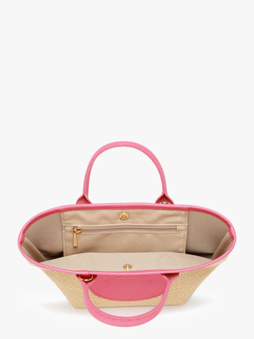 Longchamp New le panier pliage Sac porté travers Rose