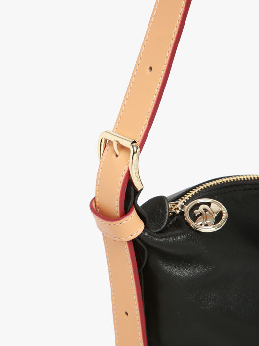 Longchamp Half bag Cross body tas Zwart