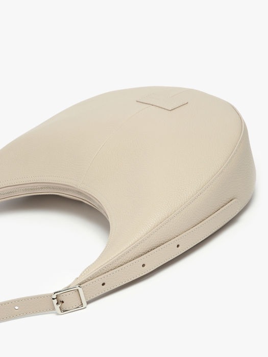 Longchamp Essential cuir Schoudertas Beige