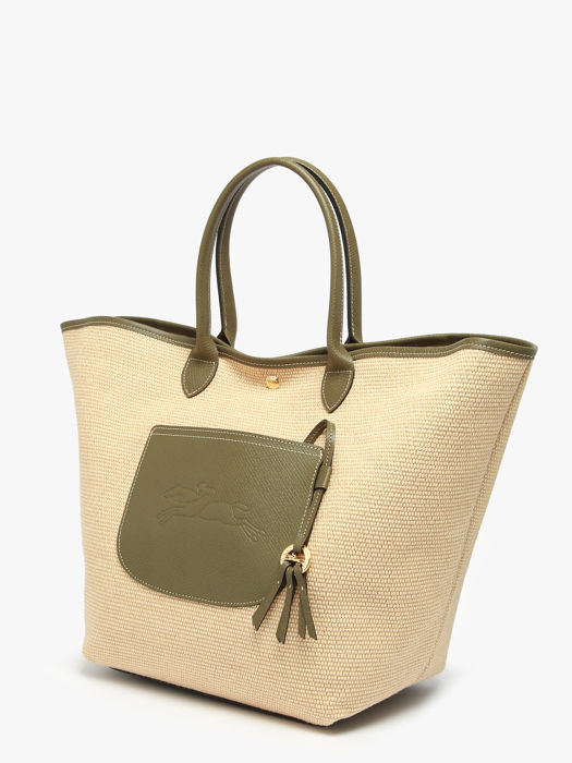 Longchamp Le panier pliage Schoudertas Groen