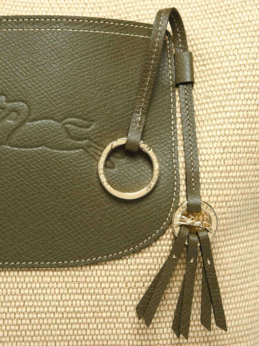 Longchamp Le panier pliage Schoudertas Groen