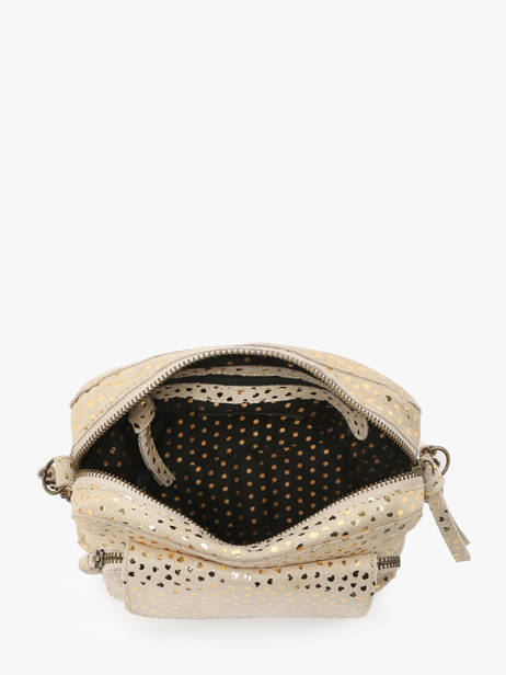 Cross Body Tas Naina Leder Pieces Beige naina 17063358 ander zicht 3