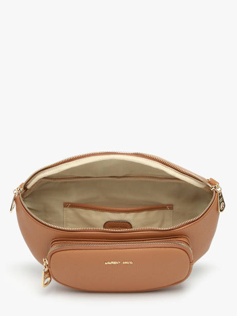 Sac Bandoulière Estée Laurent david Marron ld bags 901 vue secondaire 3