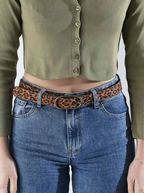 Ceinture Pieces Multicolore onja 17156746 vue secondaire 1