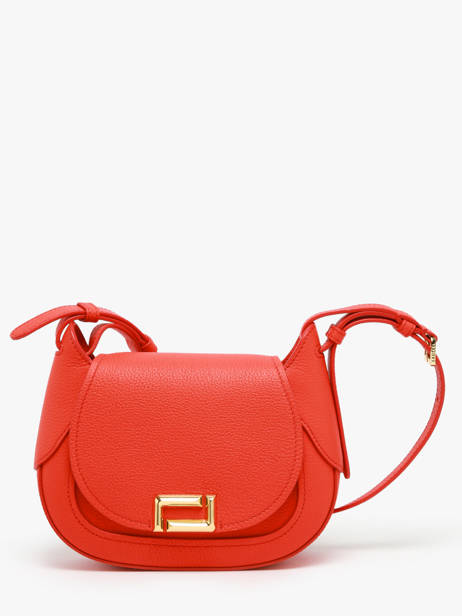 Cross Body Tas Paulette Leder Lancel Oranje paulette A13330