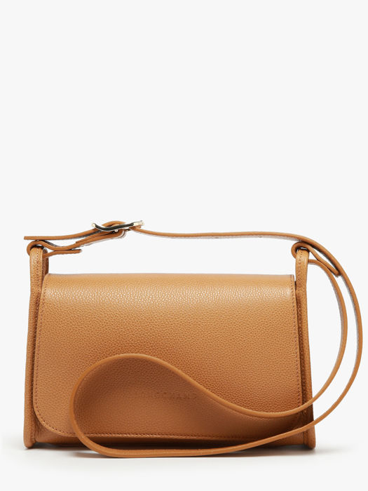 Longchamp Le foulonné Sac porté travers Marron