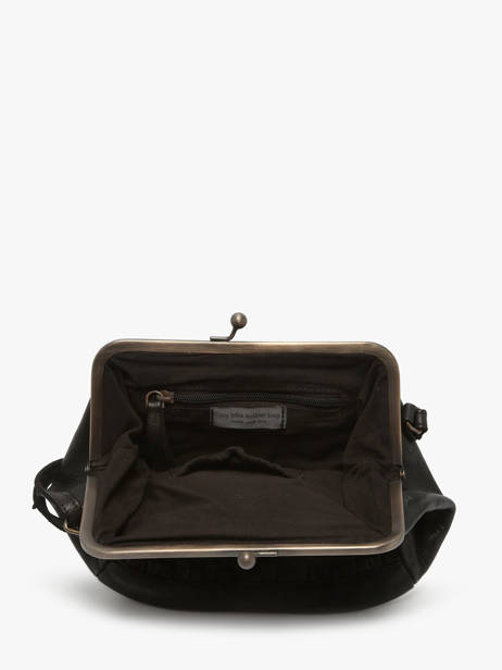 Cross Body Tas Heritage Leder Biba Zwart heritage KA21 ander zicht 3