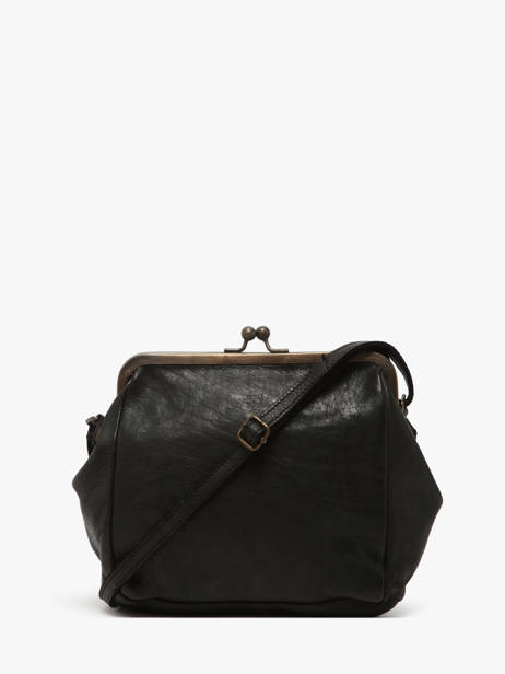 Cross Body Tas Heritage Leder Biba Zwart heritage KA21 ander zicht 4