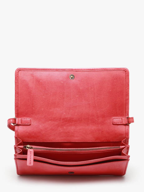 Cross Body Tas Heritage Leder Biba Rood heritage ROU1L ander zicht 3