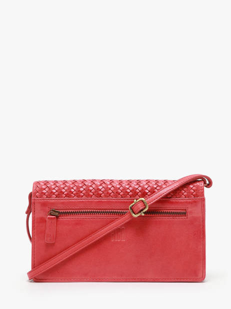 Cross Body Tas Heritage Leder Biba Rood heritage ROU1L ander zicht 4