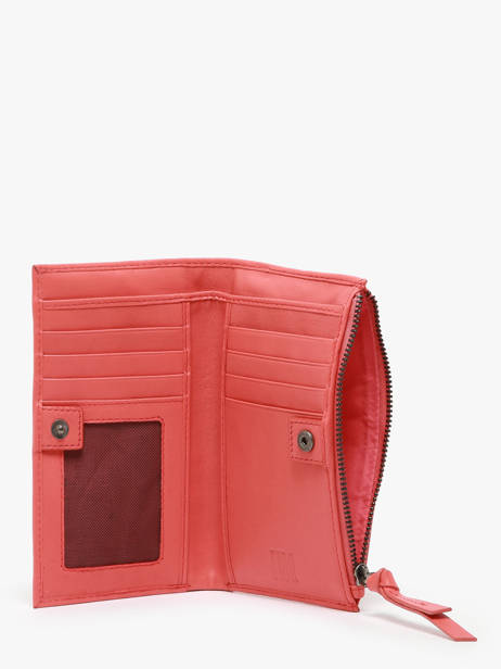 Portefeuille Leder Biba Rood wallet 12138 ander zicht 1