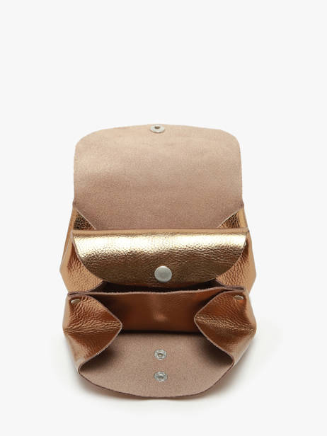 Porte-monnaie Le Gustave Cuir Paul marius Or vintage GUSTAVEM vue secondaire 1