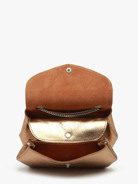 Sac Pochette Le Gustave Cuir Paul marius Or vintage GUSTAVEP vue secondaire 3