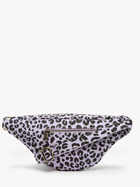Heuptasje Hindbag Violet leopard LE ander zicht 4