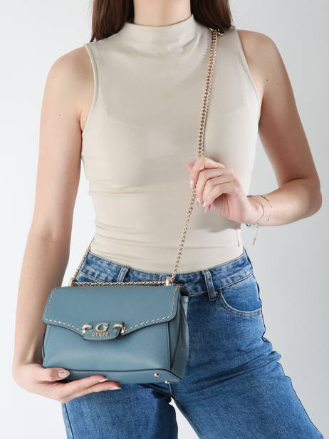 Cross Body Tas Anadela Guess Blauw anadela BG963721 ander zicht 1