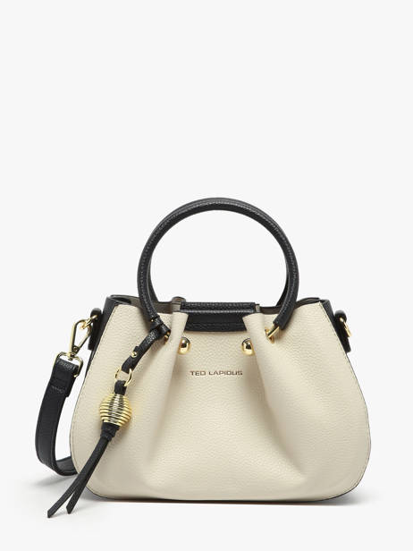 Sac BandouliÃ¨re Gretel Ted lapidus Beige gretel TLAU8923