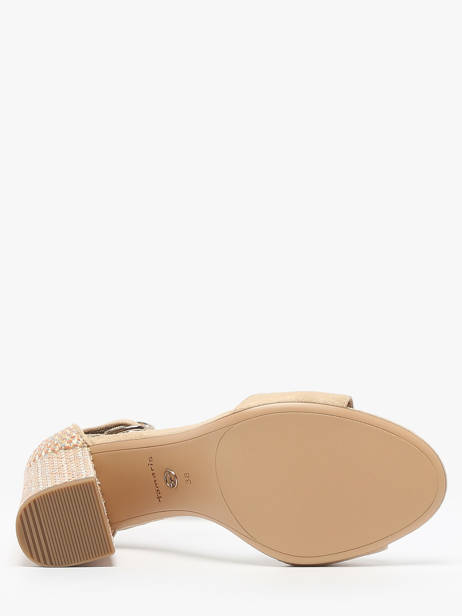 Sandalen Met Hak Tamaris Beige accessoires 42 ander zicht 4