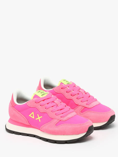 Sneakers Ally Solid Nylon Sun68 Roze accessoires Z35201 ander zicht 2