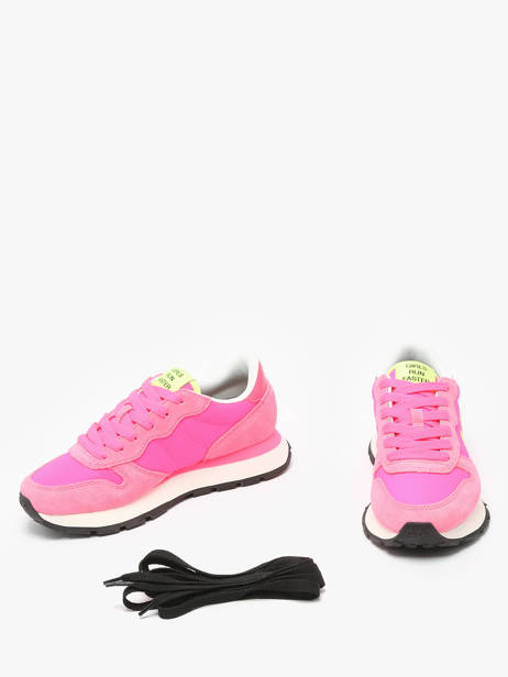 Sneakers Ally Solid Nylon Sun68 Roze accessoires Z35201 ander zicht 3