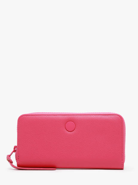 Portefeuille Button Miniprix Rose button 78SM2667