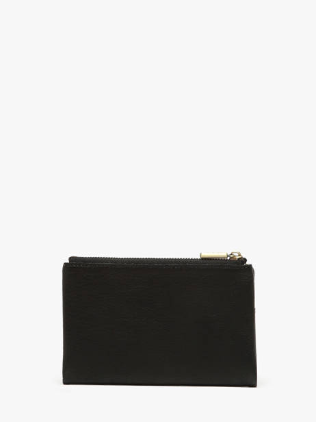 Portefeuille Leder Mila louise Zwart vintage 3760CX ander zicht 2