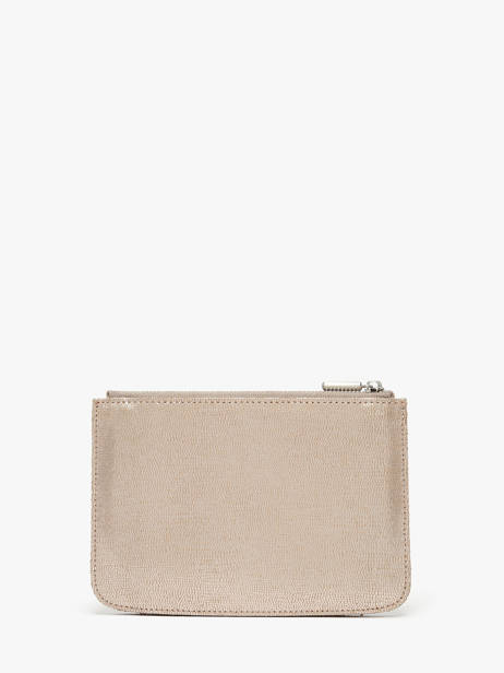 Porte-monnaie Cuir Mila louise Beige vintage 23690RX vue secondaire 2
