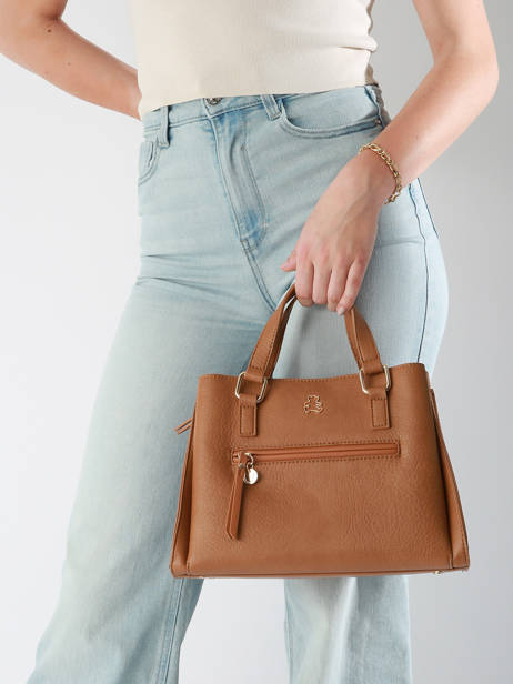 Handtassen Zip Lulu castagnette Bruin zip YOUX ander zicht 1
