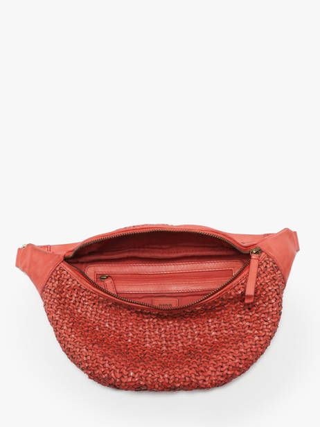 Heuptasje Biba Rood leather BRI5L ander zicht 3