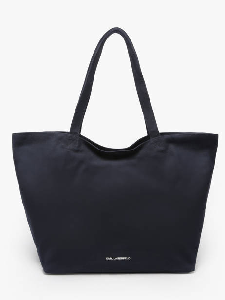 Schoudertas Rsg Katoen Karl lagerfeld Blauw rsg A1W50006 ander zicht 4