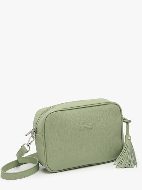Cross Body Tas Camera Bag Leder Nathan baume Groen nathan 2 ander zicht 2