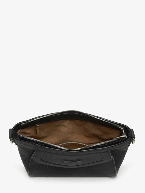 Sac Bandoulière Vanilla Cuir Nathan baume Noir candy 7 vue secondaire 3