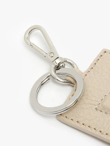 Sleutelhanger Leder Nathan baume Beige original n 710N ander zicht 1