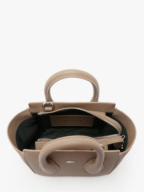 Cross Body Tas Daily City Lacoste Beige daily city NF4959DZ ander zicht 3